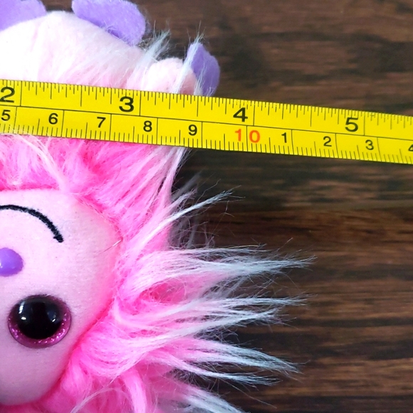 Frizzys ty Collection Pink Monster Kink Key Chain 2015 NWT Pink Girl Stuffie - Picture 17 of 17